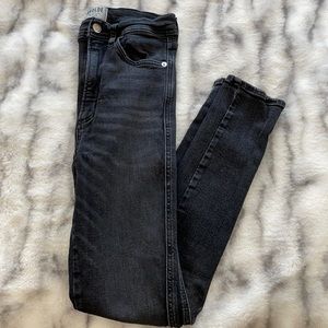 Agolde Dark Wash High Waisted Jeans Size 26